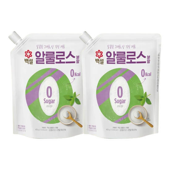 CJ제일제당 백설 알룰로스 400g x2개