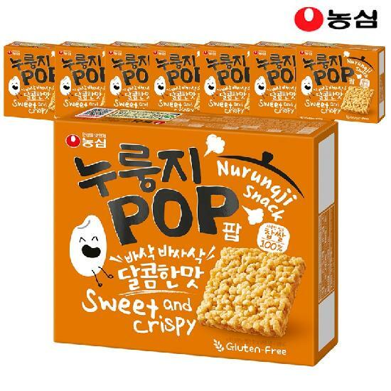 농심 누룽지팝 142g 8봉