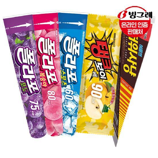 [(주)큐브온커머스][G]해태아이스 탱크보이/폴라포 30개 세트 /아이스크림