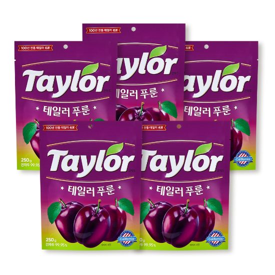 테일러푸룬 공식 푸룬 건자두 250g x 5봉