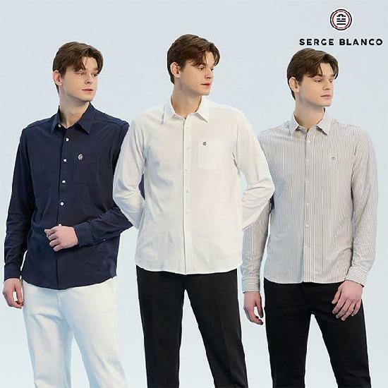 [삼성카드5%할인]세르즈블랑코 24 SS 셔츠 3종 남성 5