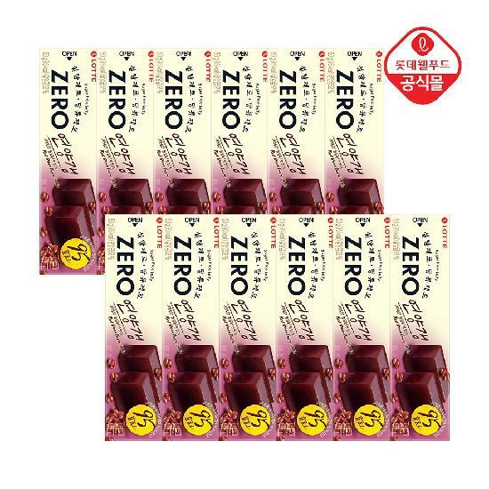 제로 연양갱 팥 50g x 12개