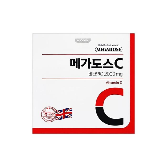 고려은단 메가도스C 비타민C 2000 2g 100포/mjc