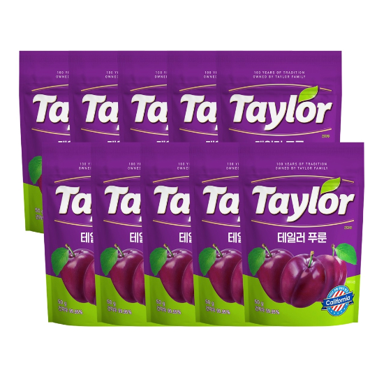 테일러푸룬 공식 푸룬 건자두 50g x 10봉