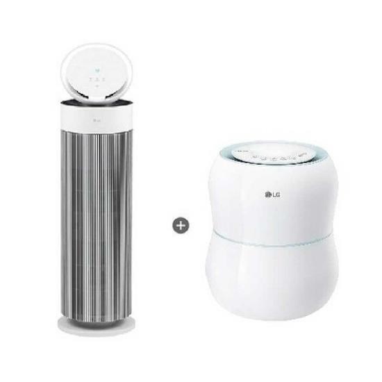 LG 공기청정기+가습기 AS155GWDL+HW300BBB 무료배송