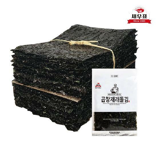 G 새우표 프리미엄 완도 곱창김 100매 특품 x 1개