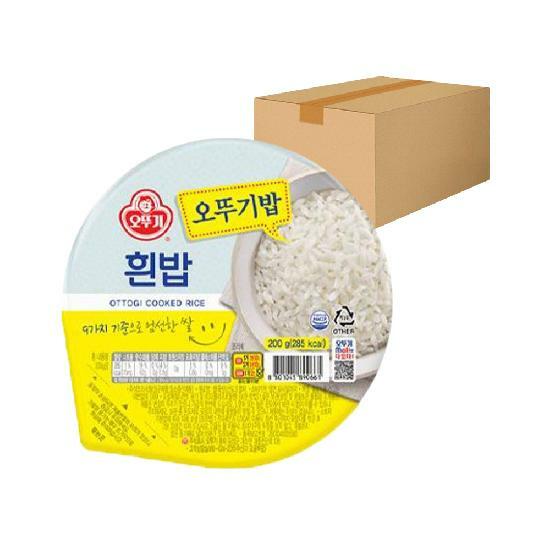 오뚜기 흰밥 200g 36개