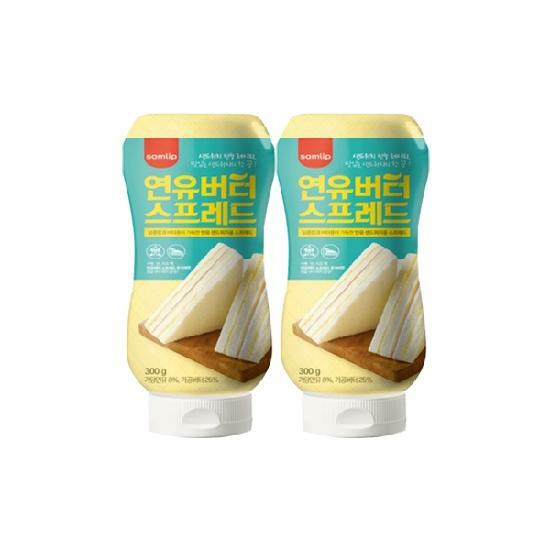 [(주)에스피씨삼립]연유버터스프레드 500g 2병