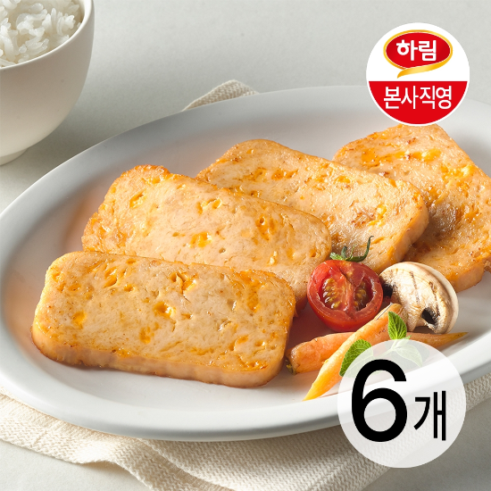 하림 챔 더블치즈 200g 6개