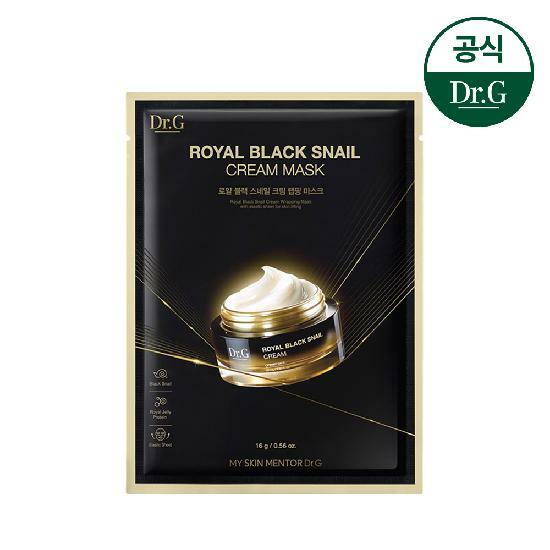 닥터지 로얄 블랙스네일 크림마스크 10매 (각 16g)