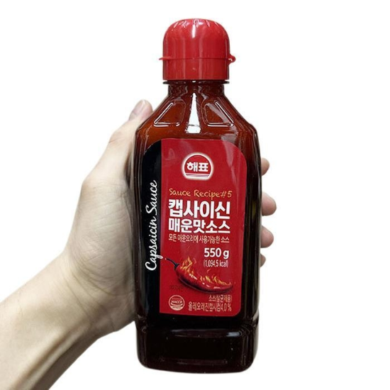 해표 캡사이신 매운맛 소스 550g kkP00470231 (50909957)