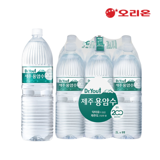 오리온 닥터유 제주용암수 유라벨 2L x 24pet
