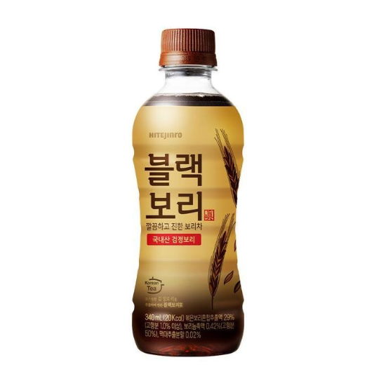[하이트진로]진로블랙보리340ml4개
