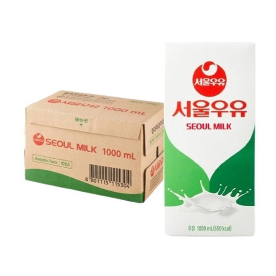 [서울우유 ] 서울우유 멸균우유 1L X 10팩(1BOX)