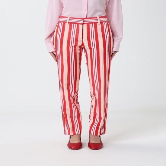 [해외배송] 26SS 에르마노 설비노 수트 팬츠 D486P300OQN S4808 Red