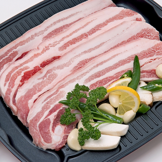 삼삼한 냉장 이룸한돈 미박삼겹살500g3팩 총1.5kg구이용(진공포장)