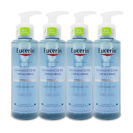 유세린 더머토 클린 리프레싱 클렌징 젤 200ml 모공케어 4개 Ss
