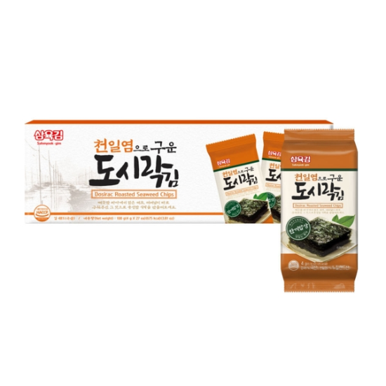 삼육수산 삼육김 쌈싸먹는 김 별미 곱창김 (7.2g(4절10매)*20봉)