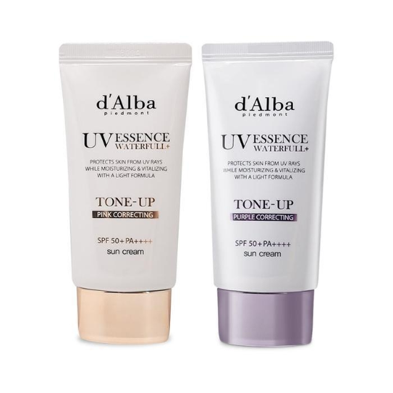 달바 워터풀 톤업 선크림 핑크 50ml(SPF50+) + 워터풀 톤업 선크림 퍼플 50ml(SPF50+) 1세트 Ss (44235592)