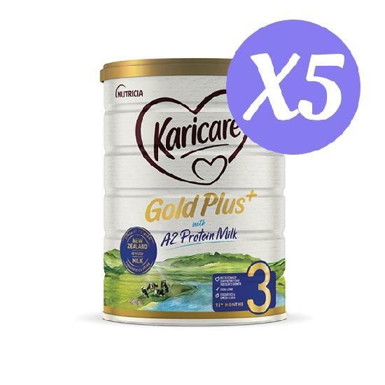 캐리케어 Karicare 골드+ A2 단백질 3단계 유아 성장 분유 900g X5개