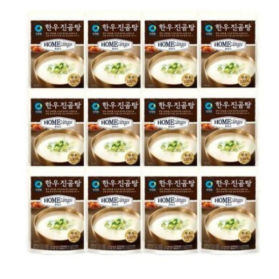 (신세계의정부점)청정원 한우진곰탕450g*12개