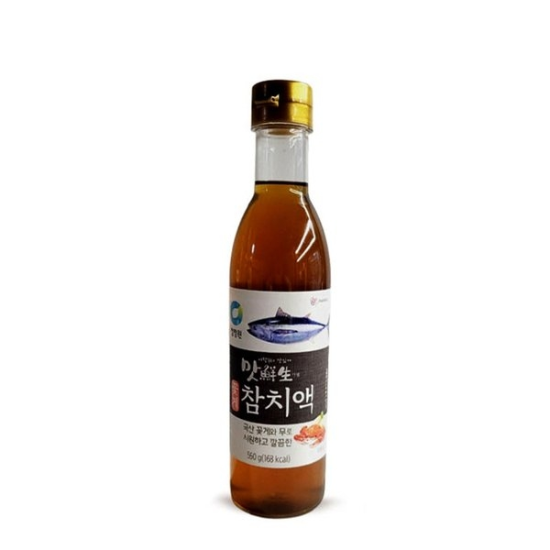 (신세계강남점)청정원 맛선생 꽃게 참치액 560g/1개
