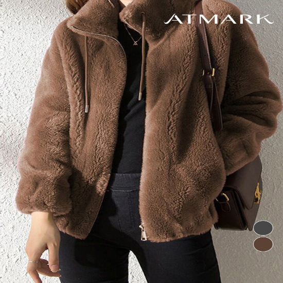 ATMARK 플리스하이스트랩점퍼AA59JP010G