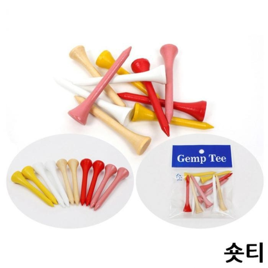 겜프 골프티 칼라 나무티 (숏티) (48mm) (HT-731)