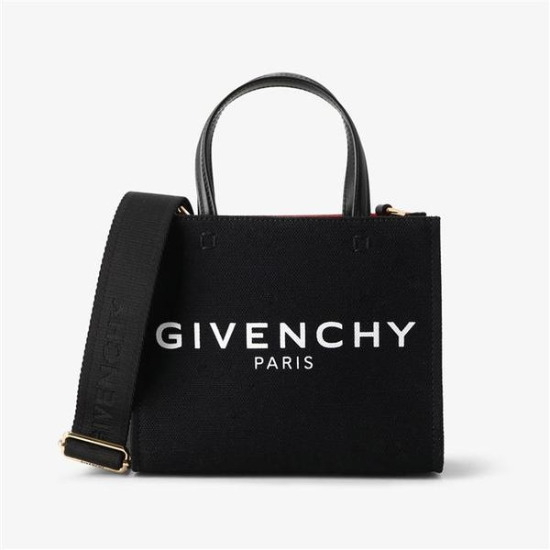 지방시 로고 G-TOTE 캔버스 미니 토트백 숄더백 BB50N0B1F1 001