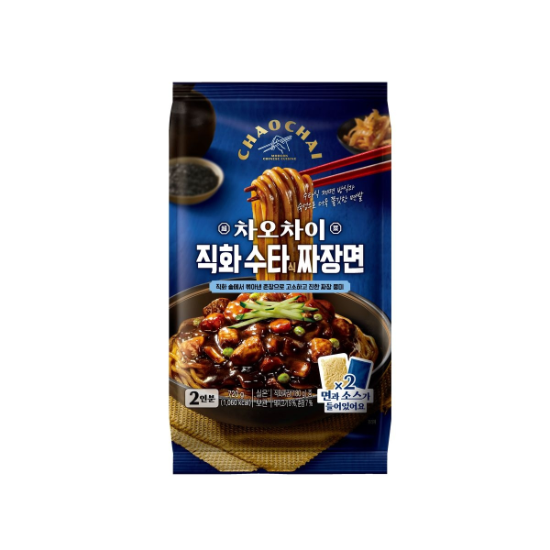(신세계의정부점)샘표 차오차이 직화 수타식 짜장면 720g