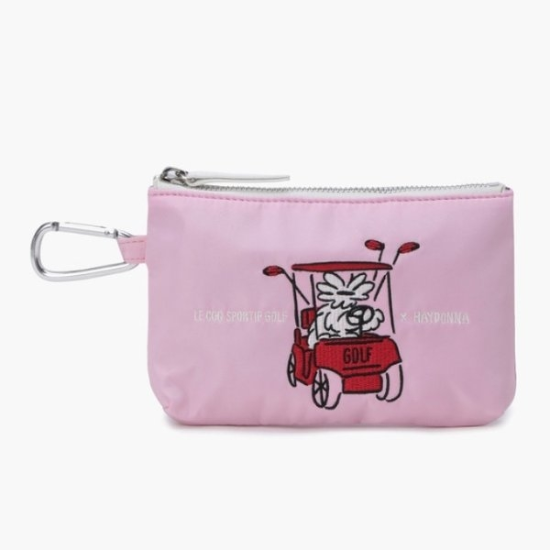 르꼬끄골프파우치 KQF GQ222LET63-LPK 미니 파우치 / LIGHT PINK
