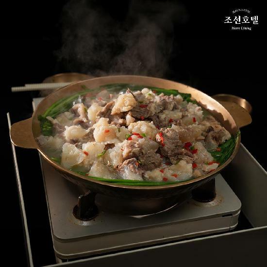 [삼성카드5%할인]조선호텔 진한 한우도가니탕 1kg X 3팩 5