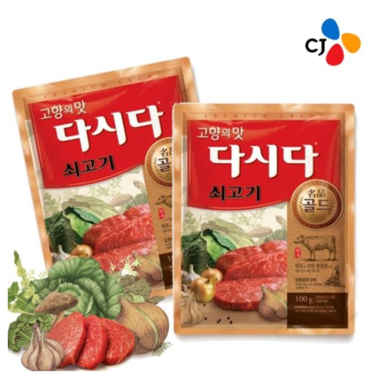 (신세계의정부점)CJ다시다명품골드쇠고기 100g