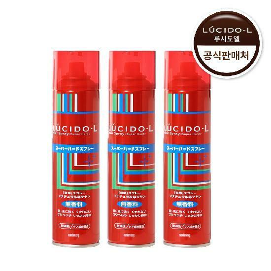 루시도엘 헤어스프레이 슈퍼하드 293ml 3개