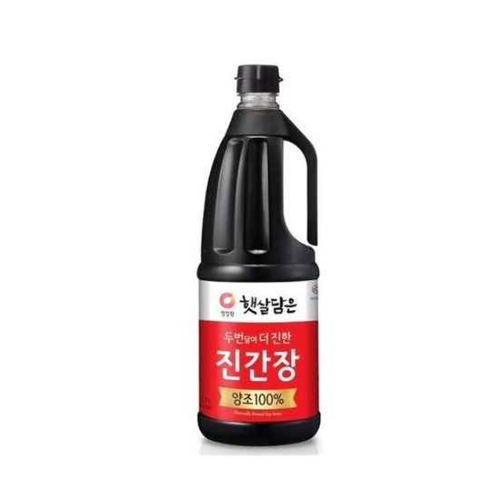 (신세계의정부점)청정원 햇살담은 두번 달여 더진한 양조진간장1.7L