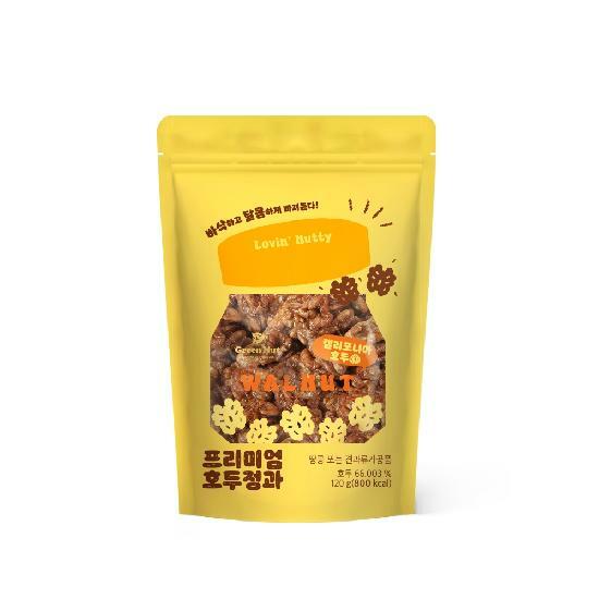그린너트 호두정과 프리미엄 호두강정 120g 견과류 간식