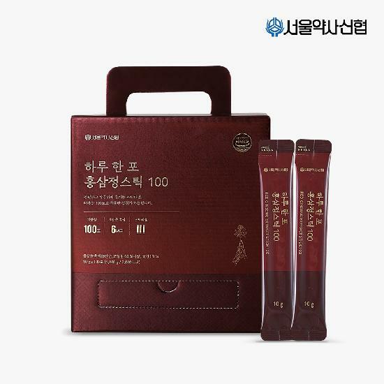 하루 한 포 홍삼정 스틱 100포 2세트(선물세트)