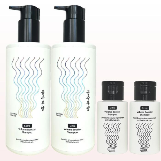 가히 공주부양 공중부양 샴푸 볼륨부스터 샴푸 500ml 2개+30ml 2개