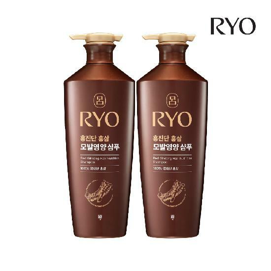려 홍진단 홍삼 모발영양 샴푸 820ML X 2