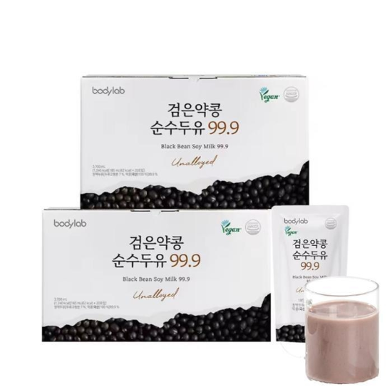 바디랩 검은약콩 순수두유 99.9 20포 x 2박스 (총 40포) (51149672)