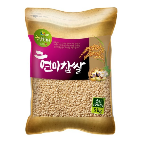 국산 현미찹쌀 찰현미 5kg