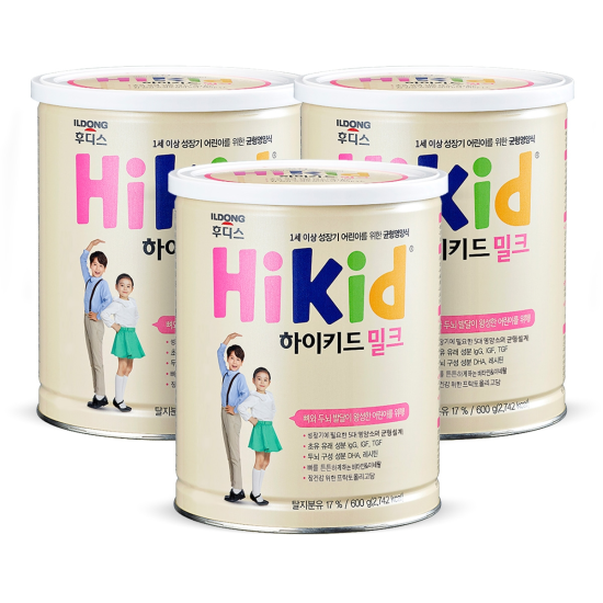 후디스 하이키드 밀크 600g 3캔