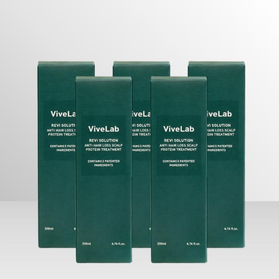바이브랩 리바이 솔루션 안티 헤어 로스 스칼프 프로틴 트리트먼트 200ml 5개 / iuy