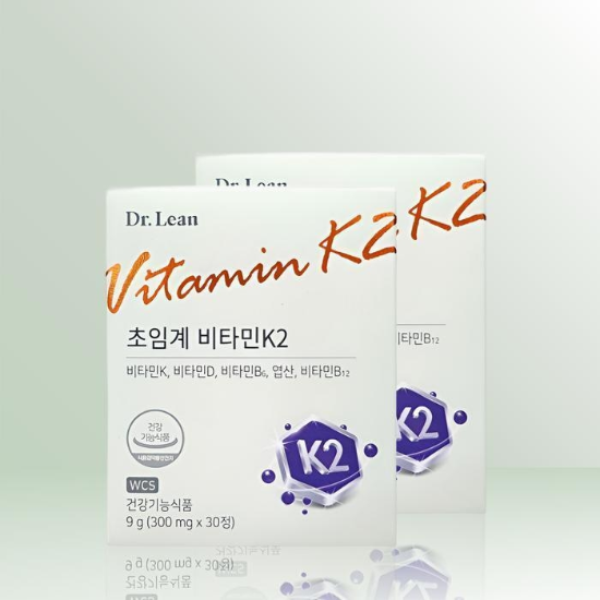 닥터린 초임계 비타민K2 300mg x 30정 x 2개 / iuy (30462295)