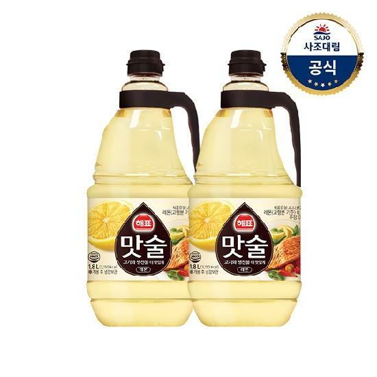 사조대림ㅣ맛술 1.8L x2개