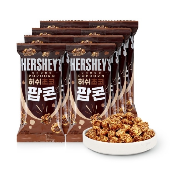 허쉬 초코 팝콘 50g x 8입 / 포켓팝콘/ NON-GMO10806753588489