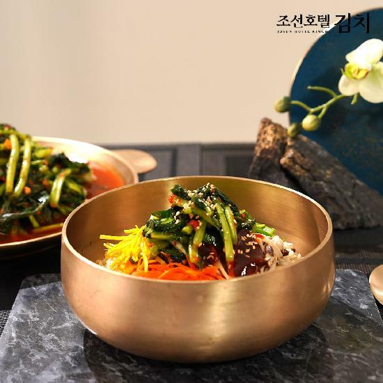 [삼성카드5%할인]조선호텔 포기김치 5kg+열무얼갈이김치 2kg 5