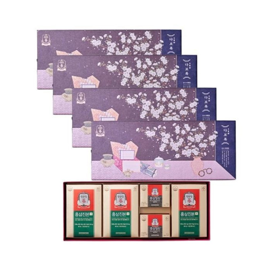 52760813-정관장 선물세트 다보록 감사휘편 x4박스 (쇼핑백동봉)