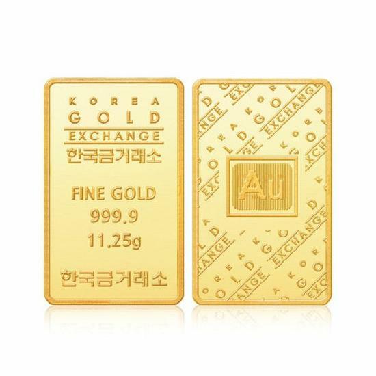 한국금거래소 순금 골드바 11.25g / 고급케이스