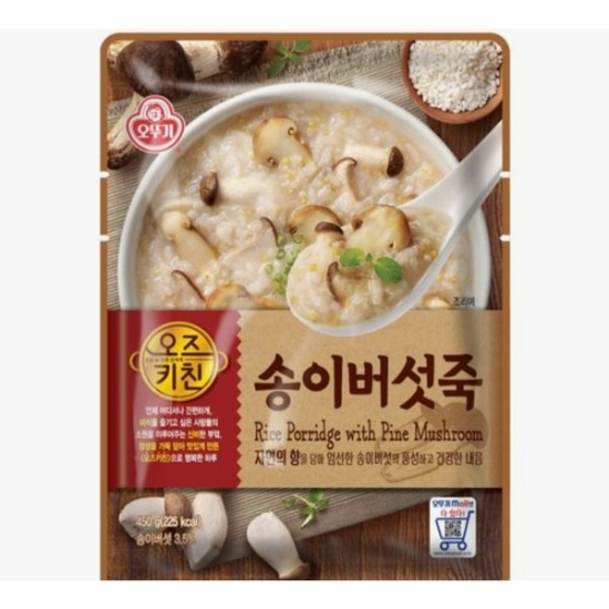 (신세계의정부점)오뚜기 오즈키친 송이버섯죽 450g (1박스18개)